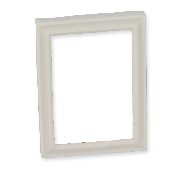 small resin frame white miniature 1:12