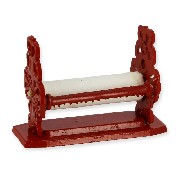 paper dispenser red miniature 1:12