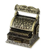 cash register with removable drawer miniature 1:12