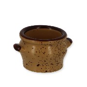 brown pot miniature 1:12