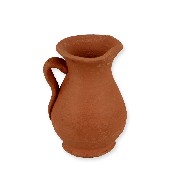 high terracotta pitcher miniature 1:12