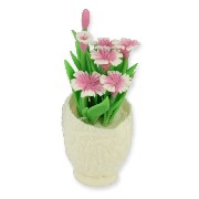butterfly in vase miniature 1:12