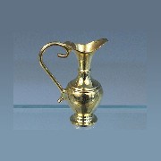 brass vase miniature 1:12