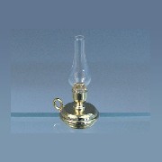 brass oil lamp miniature 1:12