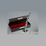 clarinet black miniature 1:12