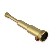 handheld telescop stretchable brass miniature 1:12