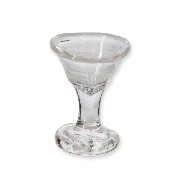 champagne glass miniature 1:12