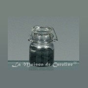 glass pickles beans miniature 1:12
