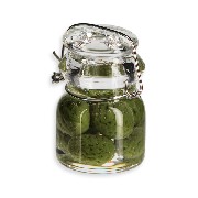 glass pickles beans Miniature 1:12