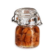 glass pickles carots Miniature 1:12