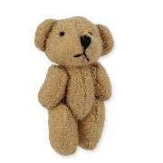 bear brown miniature 1:12