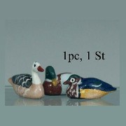 painted duck Miniature 1:12