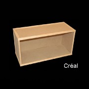showcase kit bare wood plexi miniature 1:12
