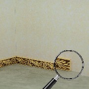 wooden decorative moulding miniature 1:12