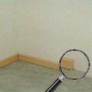 baseboard molding lg.60cm miniature 1:12