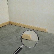 baseboard molding lg.50cm miniature 1:12
