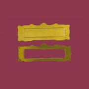 mail slot 1 set miniature 1:12