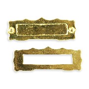 mail slot 1 set for dollhouses 1:12
