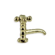 4 taps brass for dollhouses 1:12