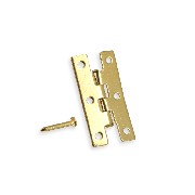 4 h hinges w/nails  7x14mm for dollhouses 1:12