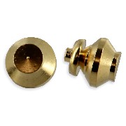 6 round knobs for dollhouses 1:12