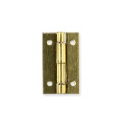 4 brass hinges 9x15mm miniature 1:12