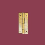 4 brass hinges 9x20mm miniature 1:12