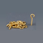 mini hooks, 50pcs in a bag miniature 1:12