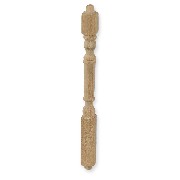 12 turned rail balusters miniature 1:12