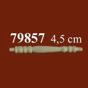 12 turned rail balusters miniature 1:12