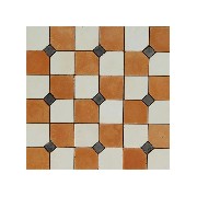 carrelage cabochon black miniature 1:12