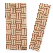 9 parquet stripes 33x148mm miniature 1:12