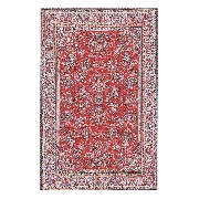 carpet blue/red miniature 1:12