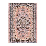carpet pink miniature 1:12