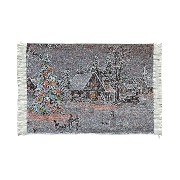 carpet winter landscape miniature 1:12