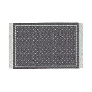 carpet grey - points grey reversible miniature 1:12