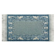 carpet blue miniature 1:12