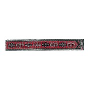 stair carpet red miniature 1:12