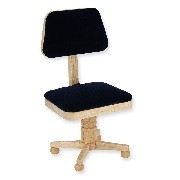 office chair bare wood miniature 1:12