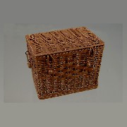 brown metallik trunk miniature 1:12