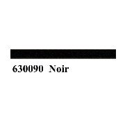 satin ribbon 2m - black miniature 1:12