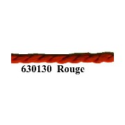 cord 2m - red miniature 1:12