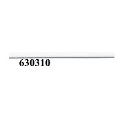 double satin 2m white miniature 1:12