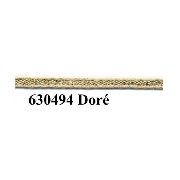 polyester ribbon 2m - gold miniature 1:12