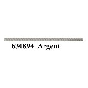 rayon braid silver 2m miniature 1:12
