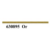 rayon braid antique gold 2m miniature 1:12