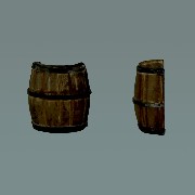 1/2 barrel n°0 - 1 dz.(6) miniature 1:12