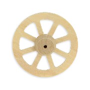 medium wagon wheel Miniature 1:12