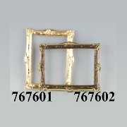 brass frame gold miniature 1:12