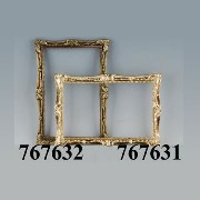 brass frame gold miniature 1:12